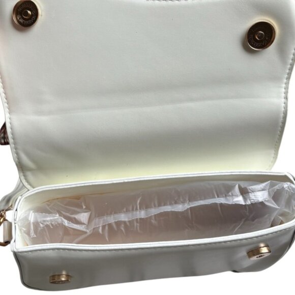 SHEIN White Shoulder Flap Bag - Picture 10 of 13